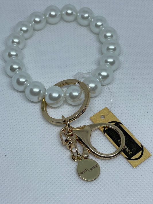 Pearl Wristlet Keychain