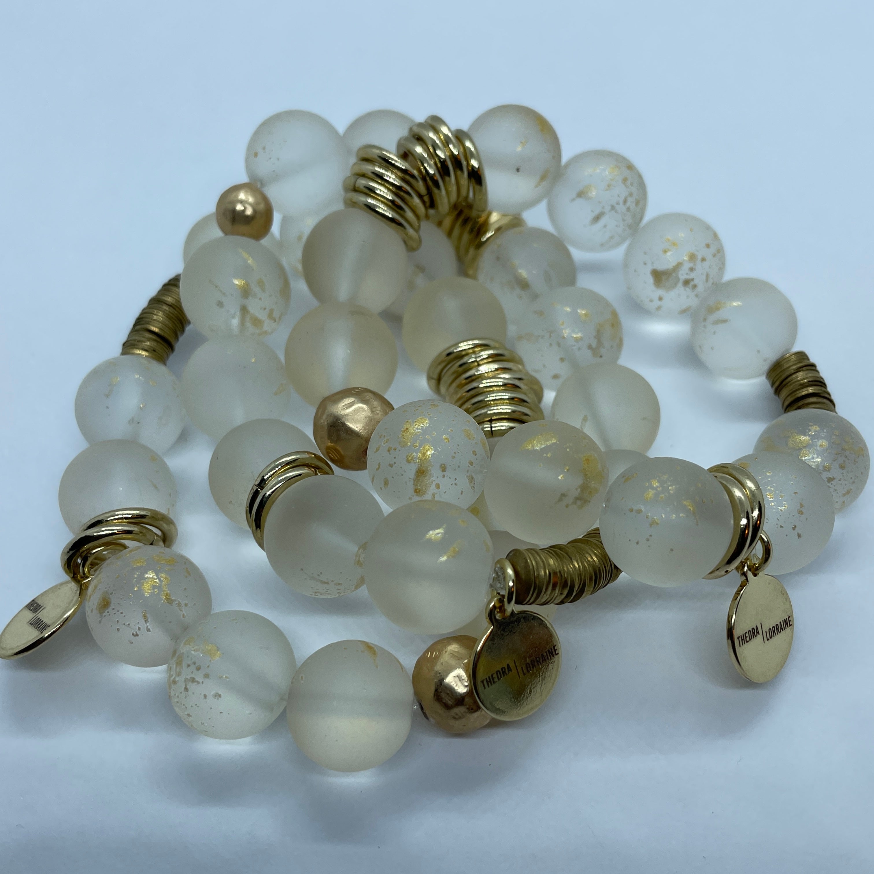 "GOLD LEAF" Bracelets (Handmade)