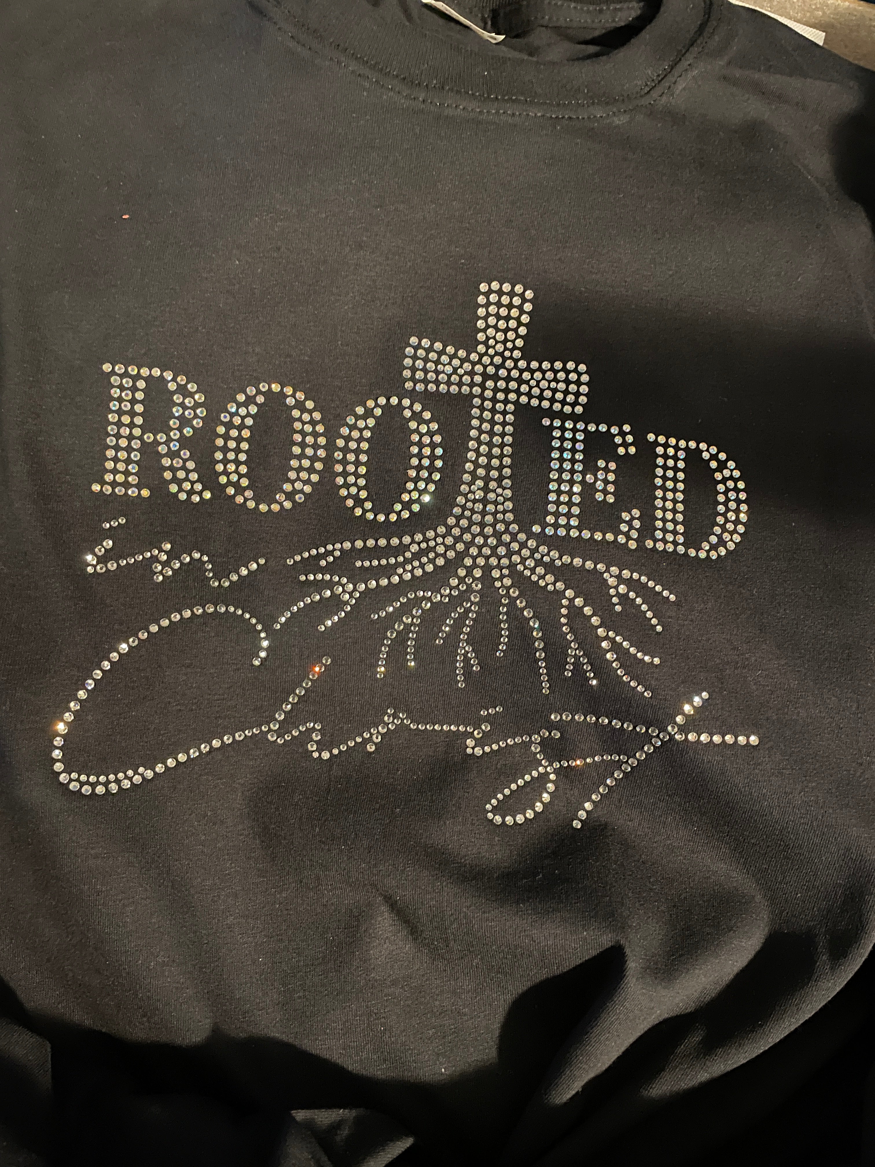 Rooted in Christ Bling Tee