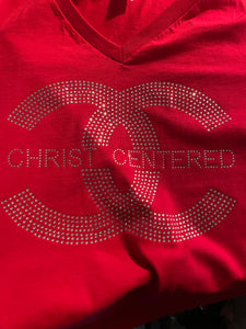 Christ Centered Bling Tee