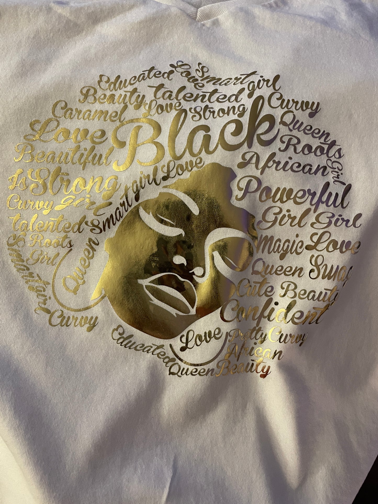 Gold Foil Queen Beauty Tee