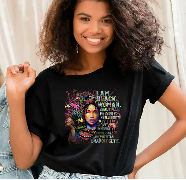 I AM A BLACK WOMAN TEE