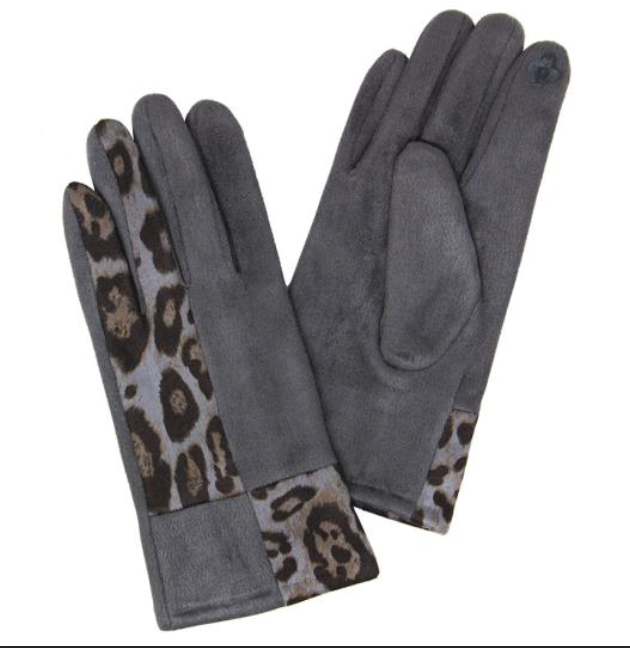 FASHION LEOPARD SMART TOUCH GLOVES