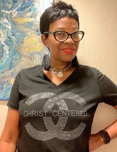 Christ Centered Bling Tee