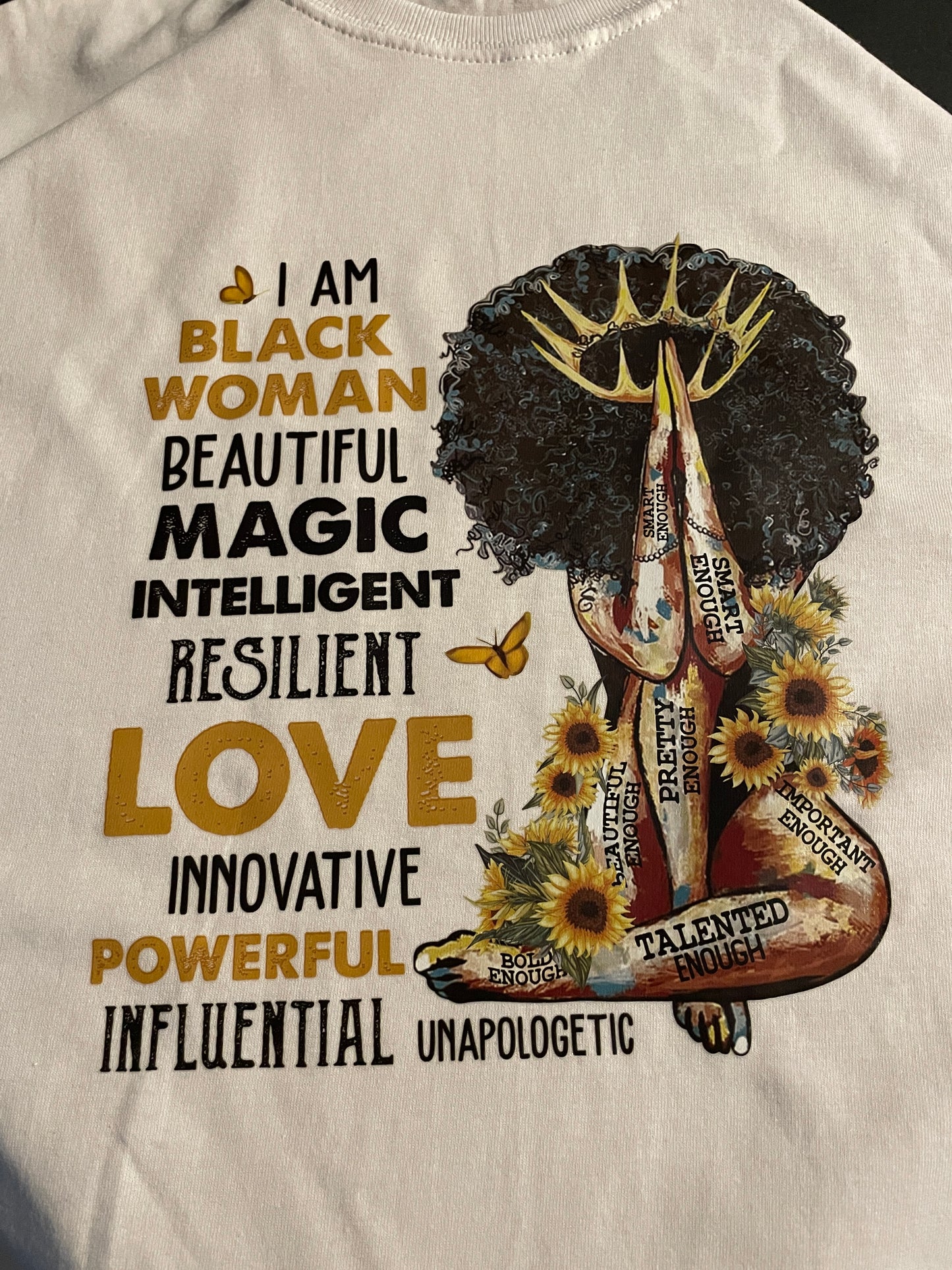 I AM A BLACK WOMAN TEE