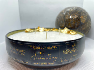 “The Anointing” Gold Leaf Candle
