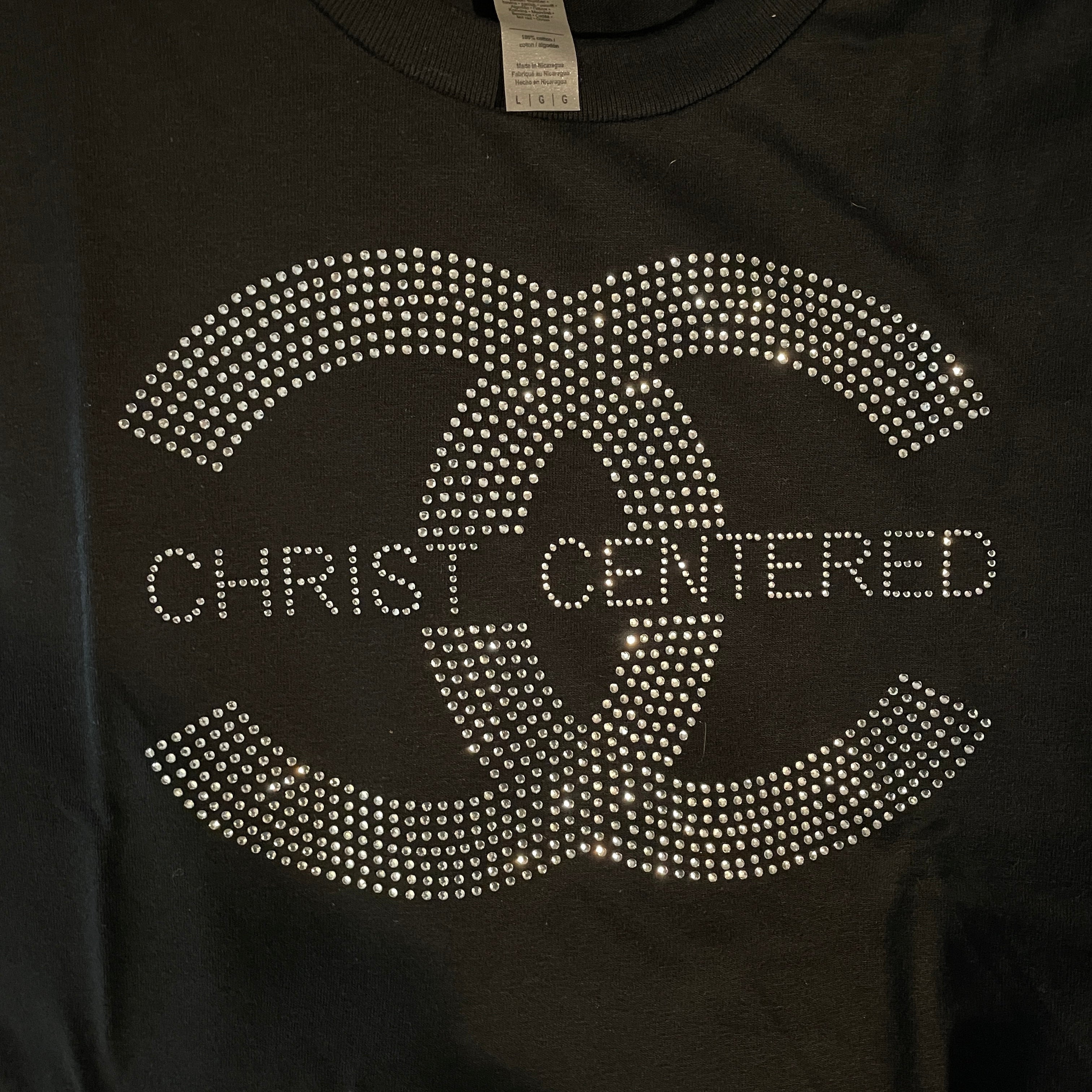 Christ Centered Bling Tee