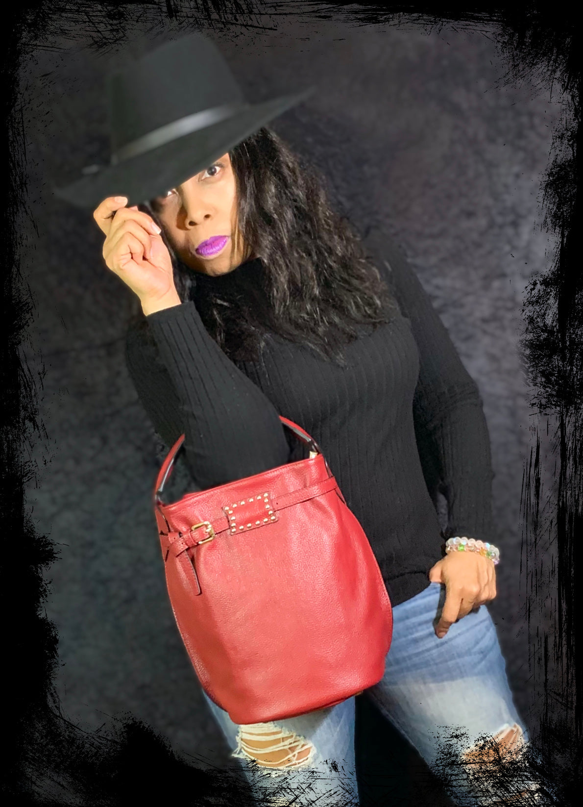 JAZZY Thedra Lorraine Bucket Bag